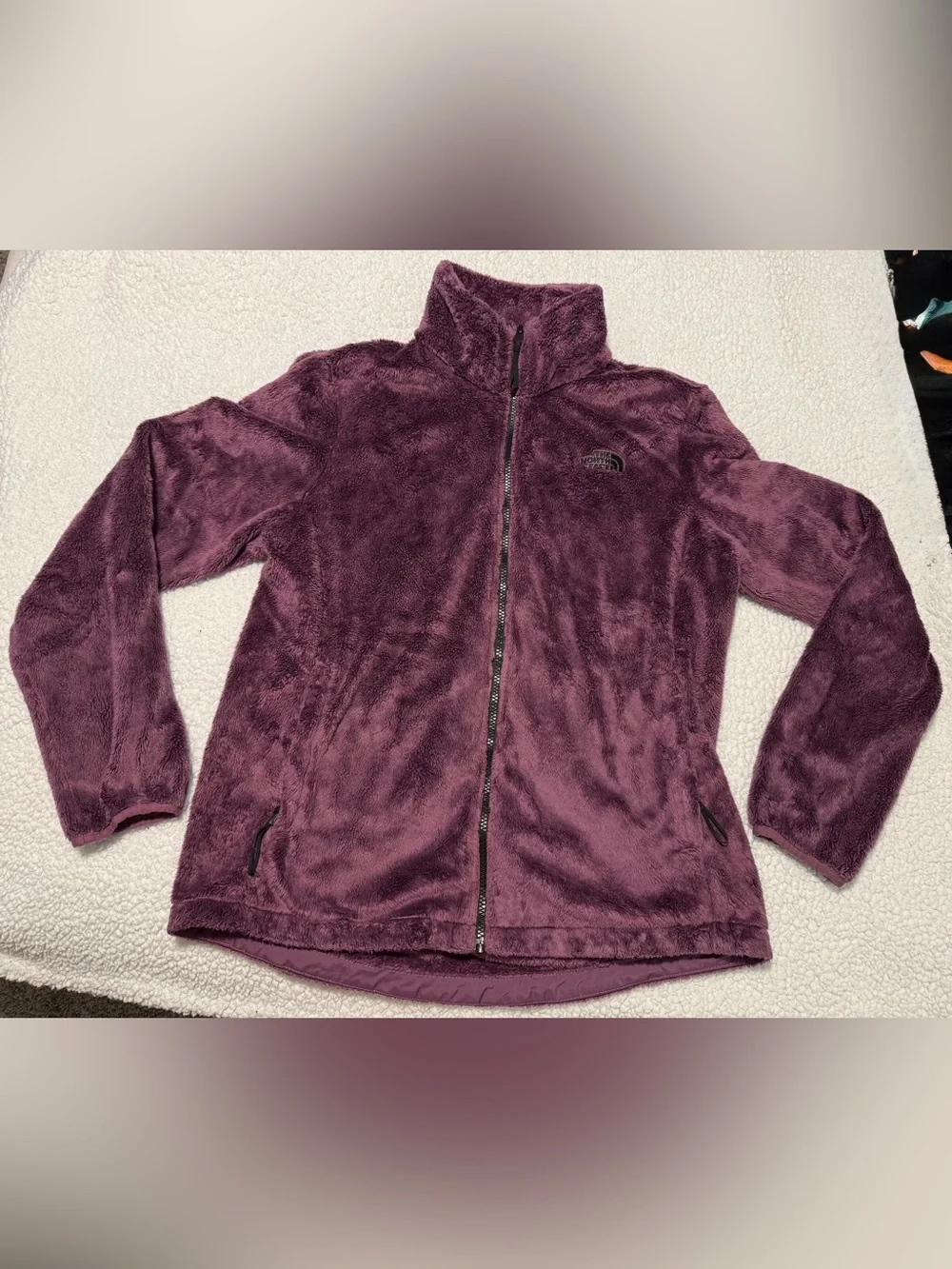 The North Face Women’s Plush Full-Zip Jacket - Plum